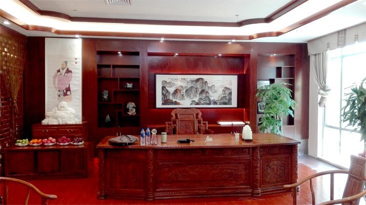 董事長辦公室裝修實景圖6